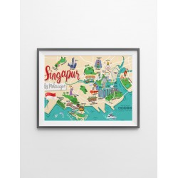 Mapa Singapur Molaviajar