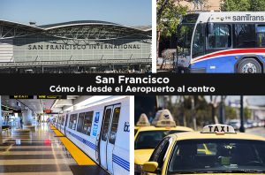 Mix de transportes del Aeropuerto de San Francisco
