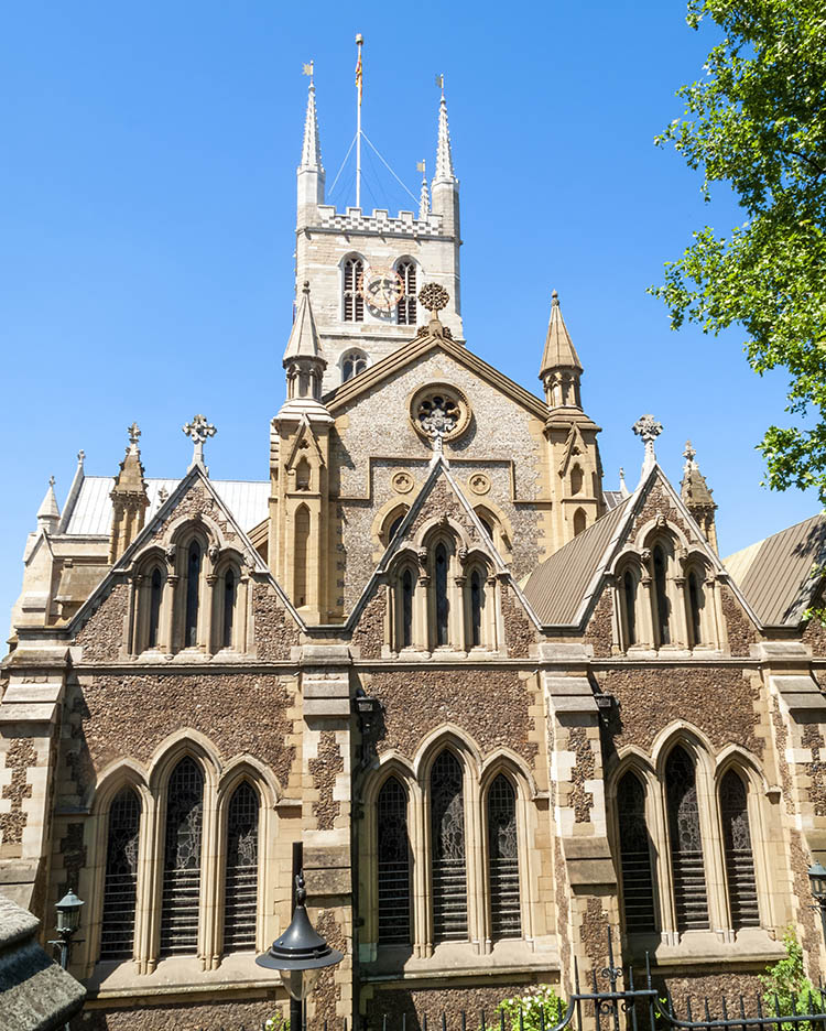 Fachada de la catedral de Southwark